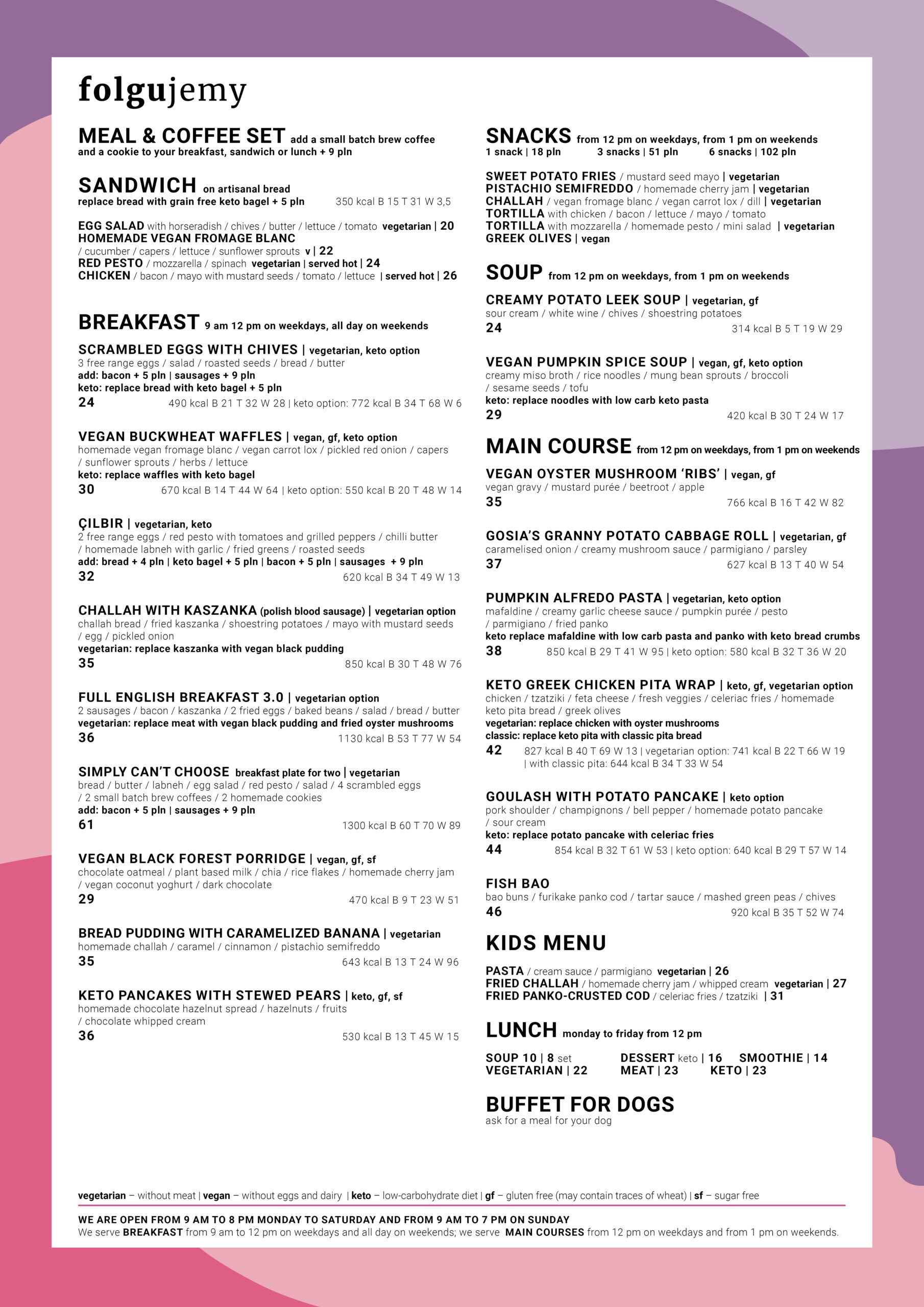 menu folgujemy luty 2023 english food