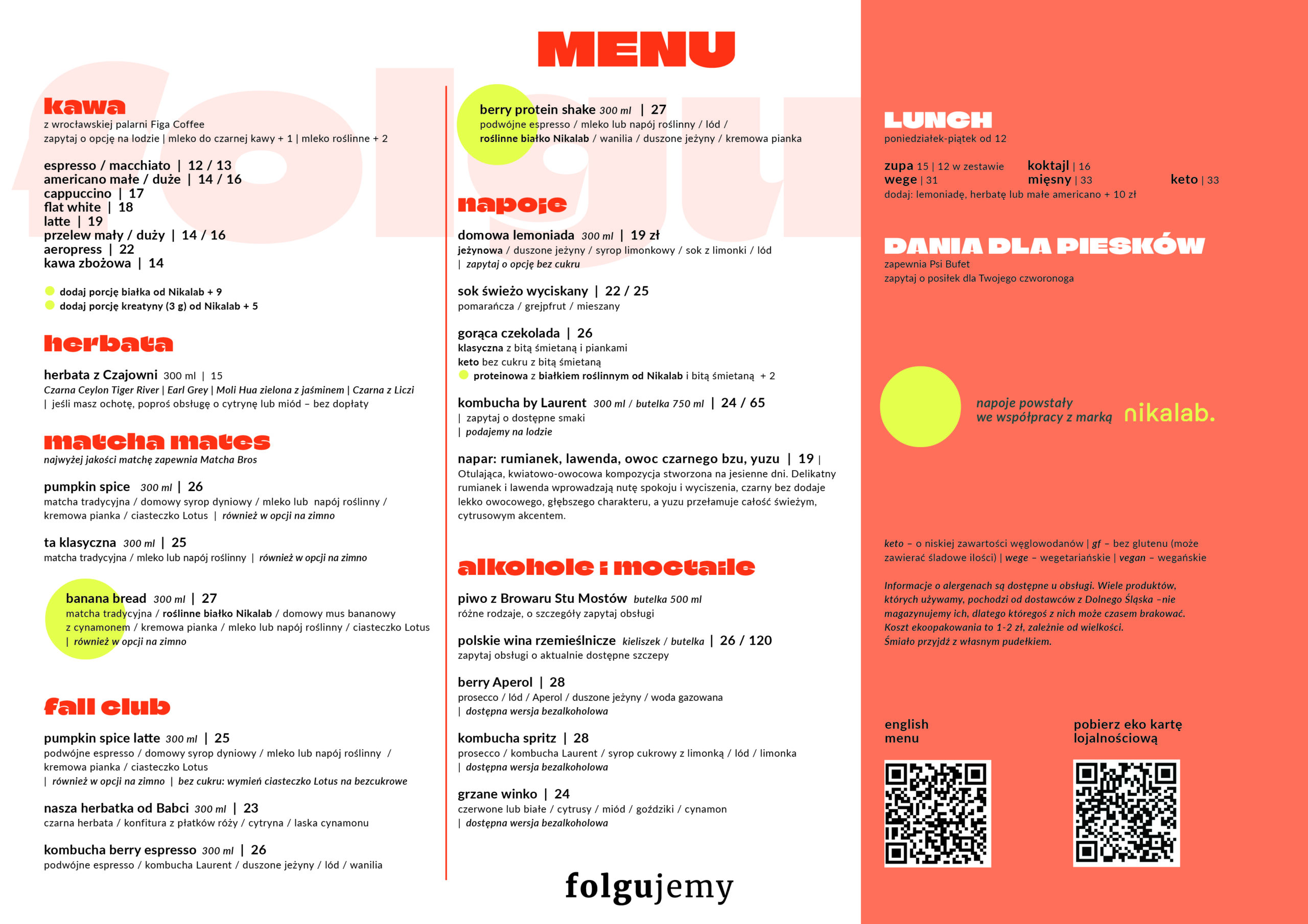 menu folgujemy wrzesien 2026 napoje